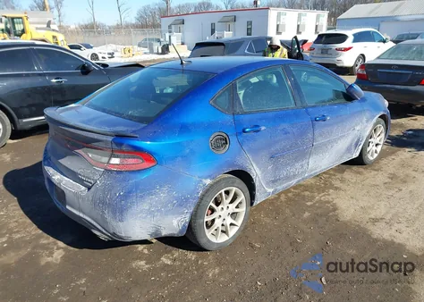 2013 Dodge Dart Sxt from USA, damaged, VIN 1C3CDFBH2DD709085